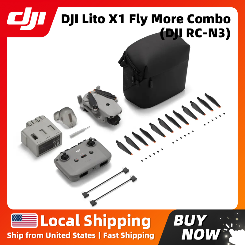 Drone Gimbal 3 Axis - DJI Lito X1 플라이 모어 콤보
