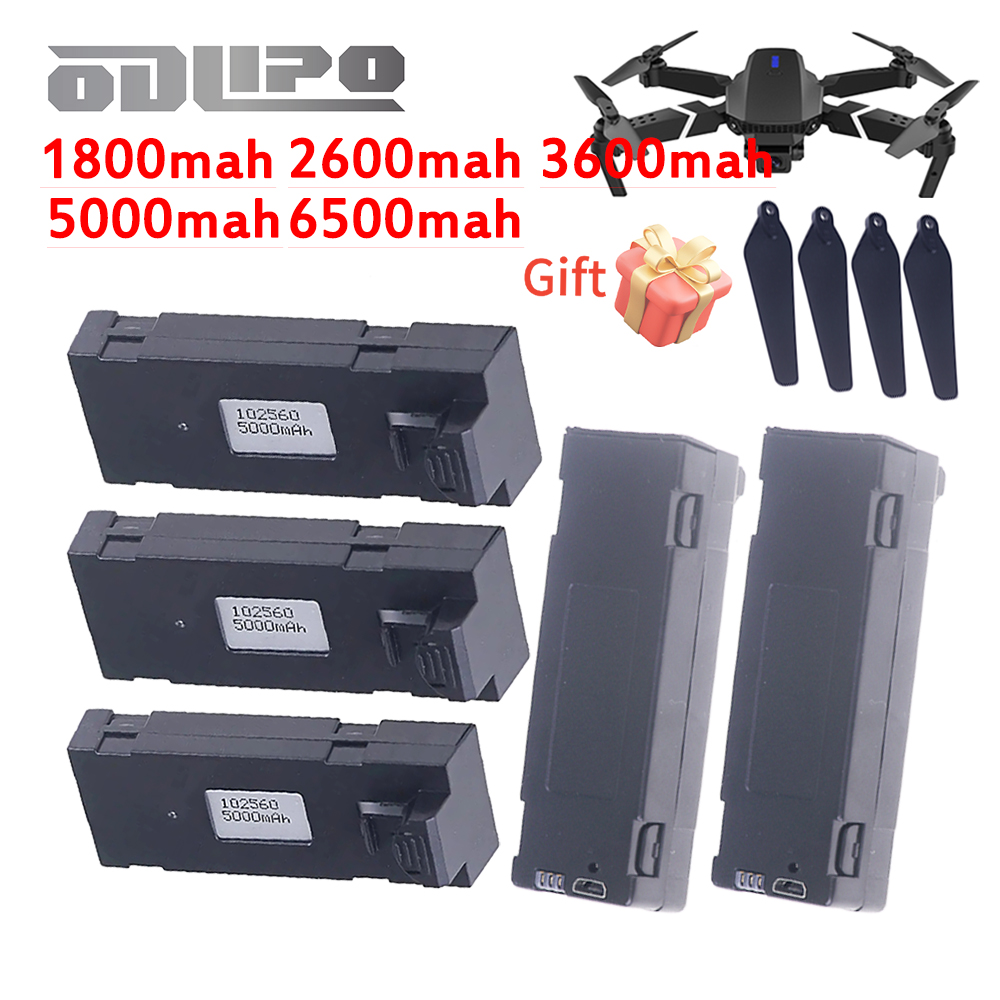 Eachine Drone E58 - 새로운 업그레이드 E88 배터리 6500mah 5000mah