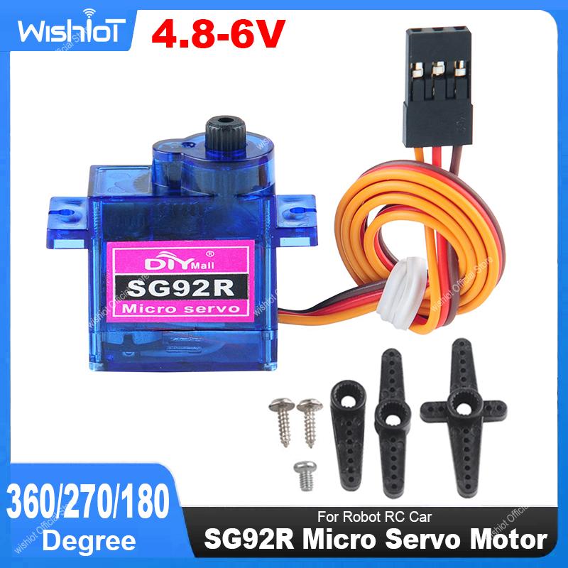 Drone Gimbal Controller - SG92R 마이크로 서보 모터 4.8-6V 360/270/180