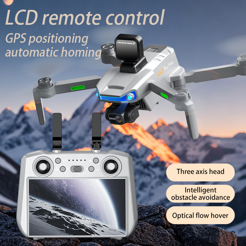 AE3 프로 맥스 LCD SC GPS 드론, 8K 듀얼 - Drone Gimbal Brushless 리뷰 및 가격