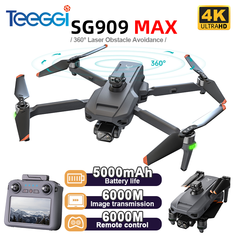 Teeggi SG909 MAX GPS 드론(4K 카메라 - Drone Gimbal Brushless 리뷰 및 가격