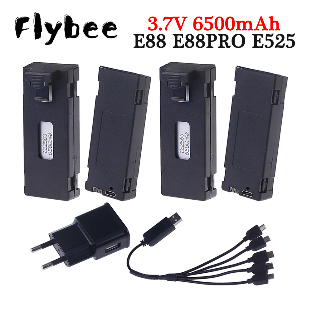RC 드론용 충전식 배터리 및 충전기, 3.7V 650 - Eachine Drone E58 리뷰 및 가격